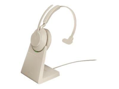 Jabra Evolve2 65 UC Mono Headset On-Ear beige