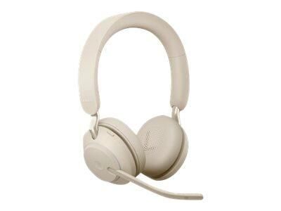 Jabra Evolve2 65 UC Stereo Headset On-Ear beige