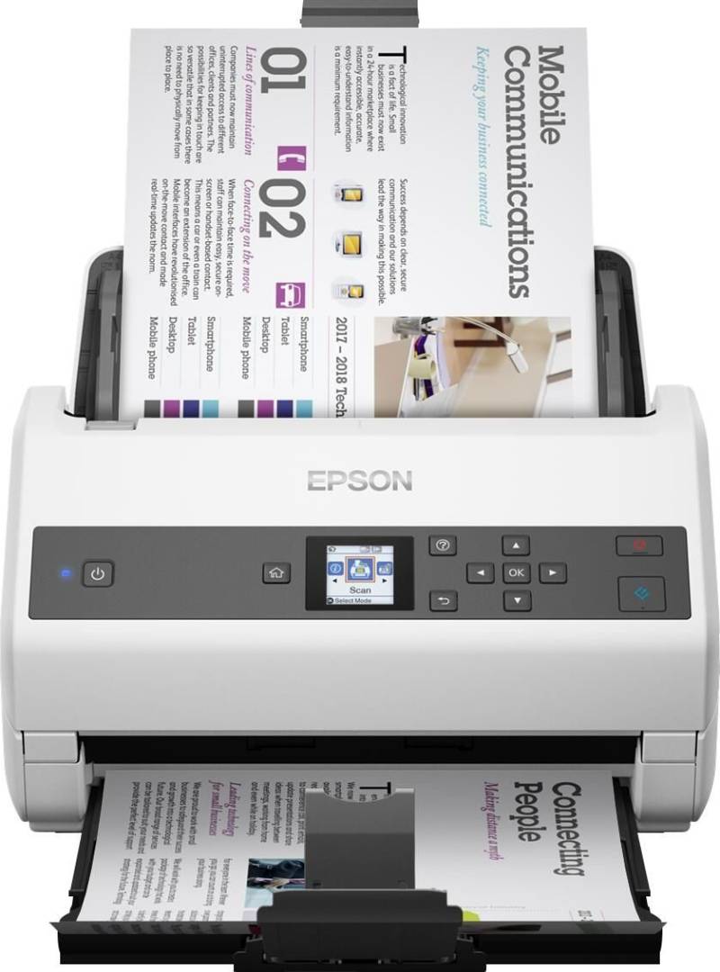 Jetzt 3 Jahre Garantie GRATIS sichern Epson WorkForce DS-870 Dokumentenscanner