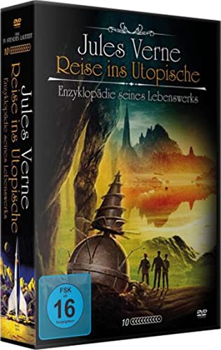 Jules Verne – 21 Fantasy & Science Fiction Klassiker – Kapitän Grant + Reich der Adler + Nemo + Krieg der Welten + Geheimnisvolle Insel + 20000 Meilen unter dem Meer u.v.m. DVD Box Limited Edition