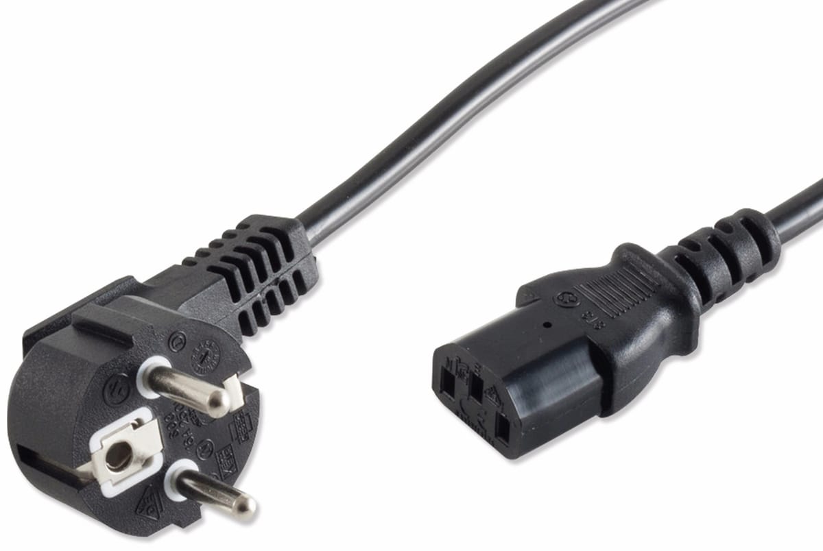 S-IMPULS Kaltgerätekabel, schwarz, 10 m S-IMPULS Kaltgerätekabel, schwarz, 10 m von S-IMPULS