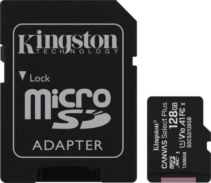 Kingston Canvas Select Plus - microSDHC 128GB Kit