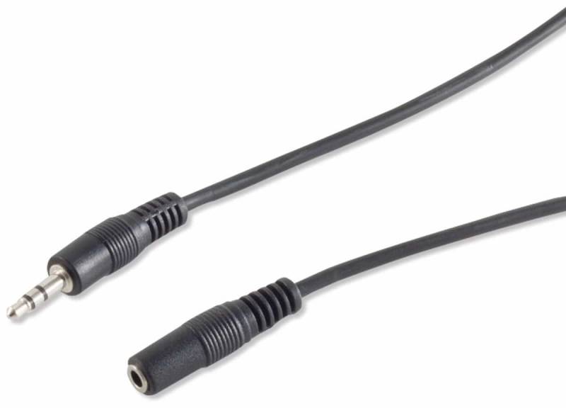 S-IMPULS Klinken-Verlängerung 3,5 mm, 2,5 m von S-IMPULS