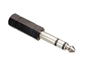 S-IMPULS Klinkenadapter, Stecker 6,3 mm stereo / Kupplung 3,5 mm stereo, schwarz S-IMPULS Klinkenadapter, Stecker 6,3 mm stereo / Kupplung 3,5 mm stereo, schwarz von S-IMPULS