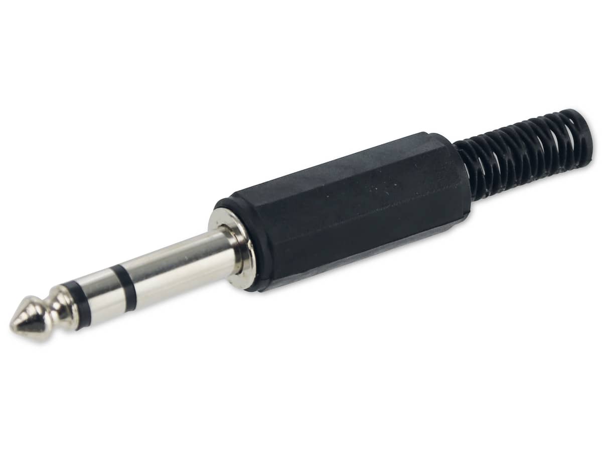S-IMPULS Klinkenstecker, 6,3 mm, stereo, Kunststoff S-IMPULS Klinkenstecker, 6,3 mm, stereo, Kunststoff von S-IMPULS