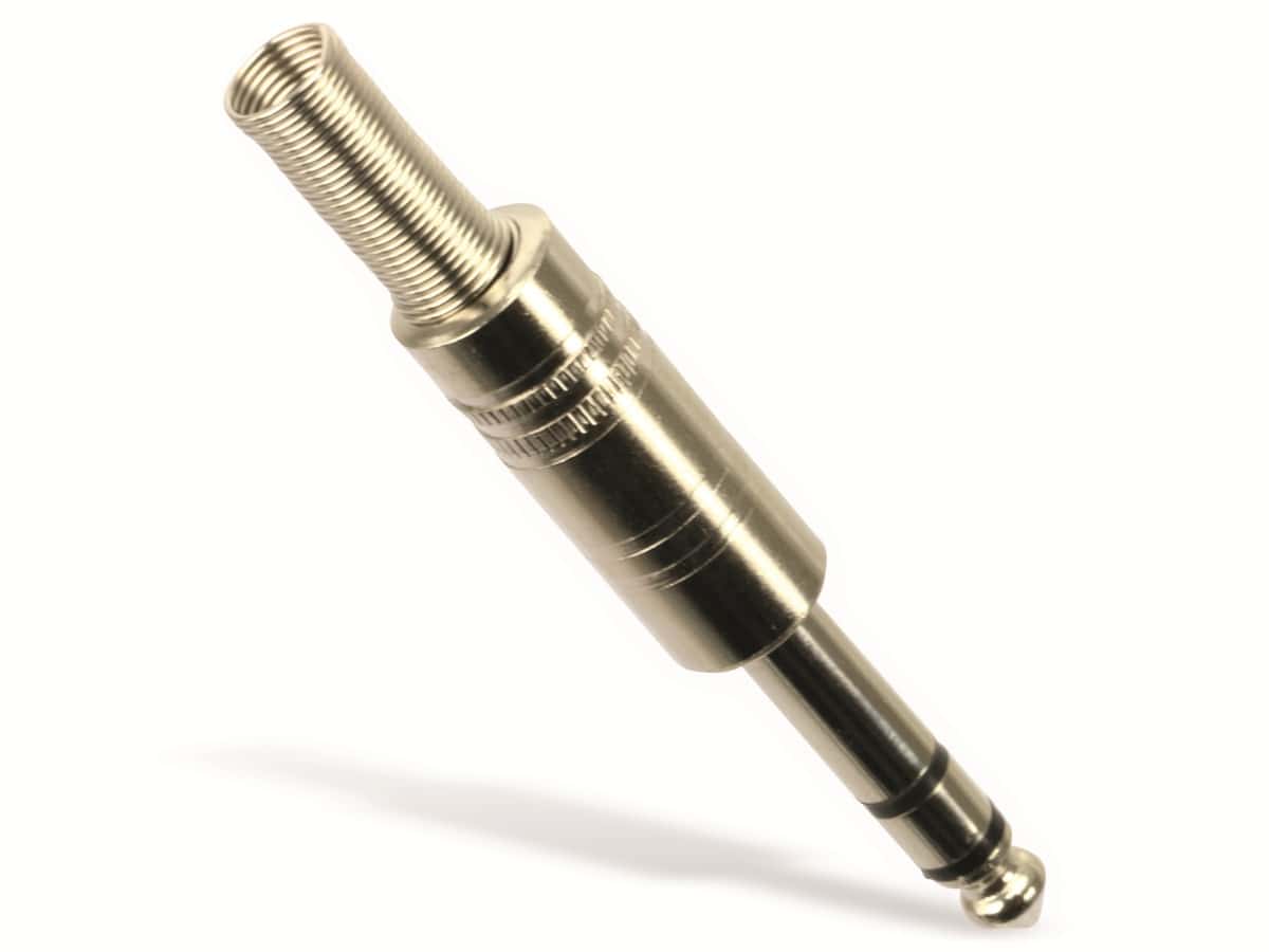 S-IMPULS Klinkenstecker, 6,3 mm, stereo, Metall S-IMPULS Klinkenstecker, 6,3 mm, stereo, Metall von S-IMPULS