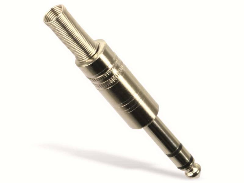 S-IMPULS Klinkenstecker, 6,3 mm, stereo, Metall von S-IMPULS