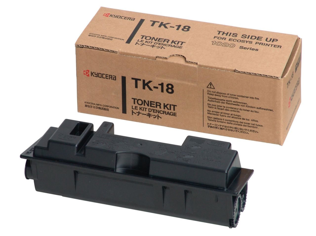 Kyocera Original TK-18 Toner schwarz 7.200 Seiten (370QB0KX)