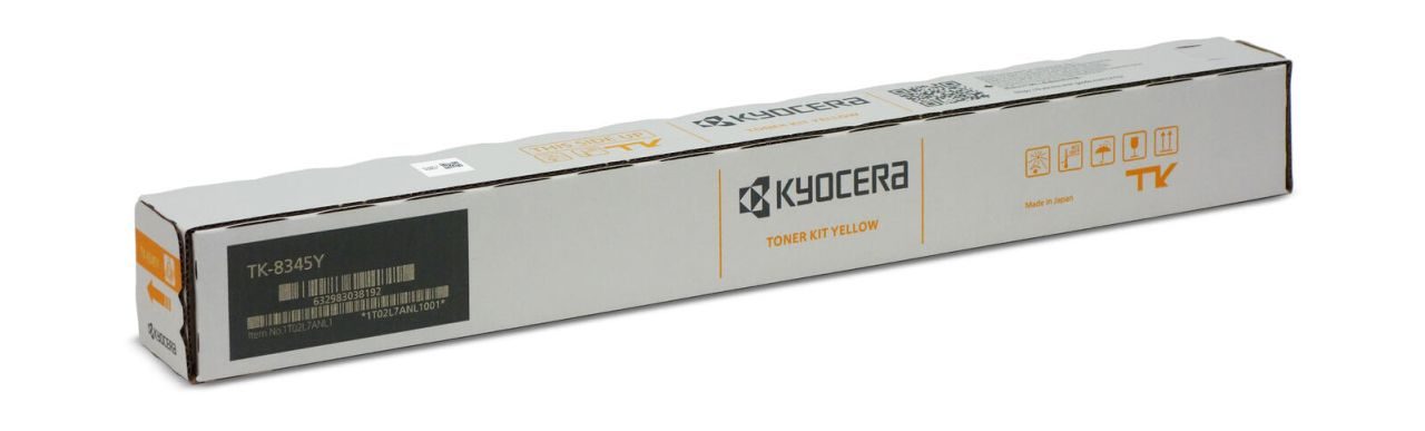 Kyocera Original TK-8345Y Toner - gelb (1T02L7ANL0)