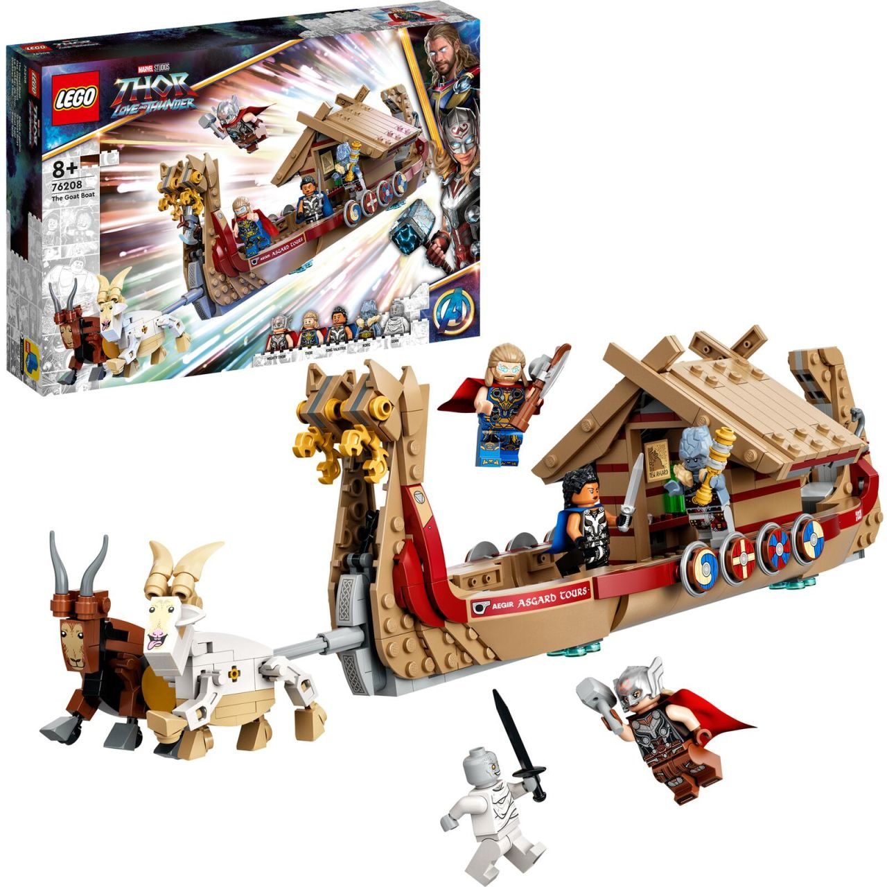 LEGO® Marvel Das Ziegenboot 76208