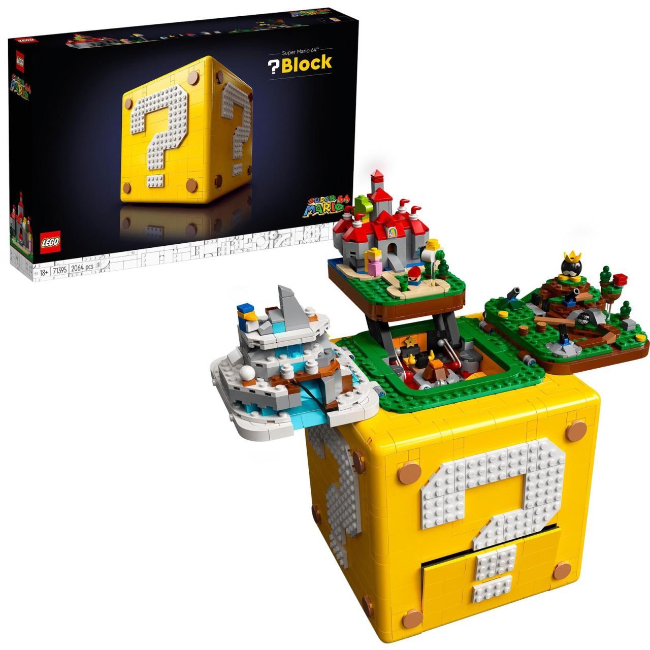 LEGO® Super Mario Fragezeichen-Block aus Super Mario 64™ 71395