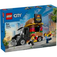 LEGO City Burger Van Food Truck Vehicle Toy Set 60404 LEGO City Burger Van Food Truck Vehicle Toy Set 60404