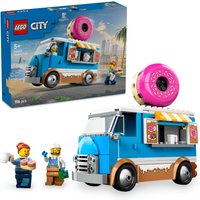 LEGO City Doughnut Truck Toy, Set with 2 Minifigures 60452 LEGO City Doughnut Truck Toy, Set with 2 Minifigures 60452