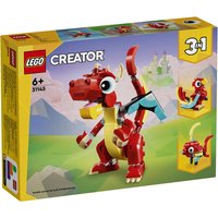 LEGO Creator 3in1 Red Dragon Toy with Animal Figures 31145 LEGO Creator 3in1 Red Dragon Toy with Animal Figures 31145