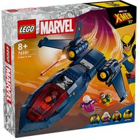 LEGO Marvel X-Men X-Jet Buildable Toy Plane Model Set 76281 LEGO Marvel X-Men X-Jet Buildable Toy Plane Model Set 76281