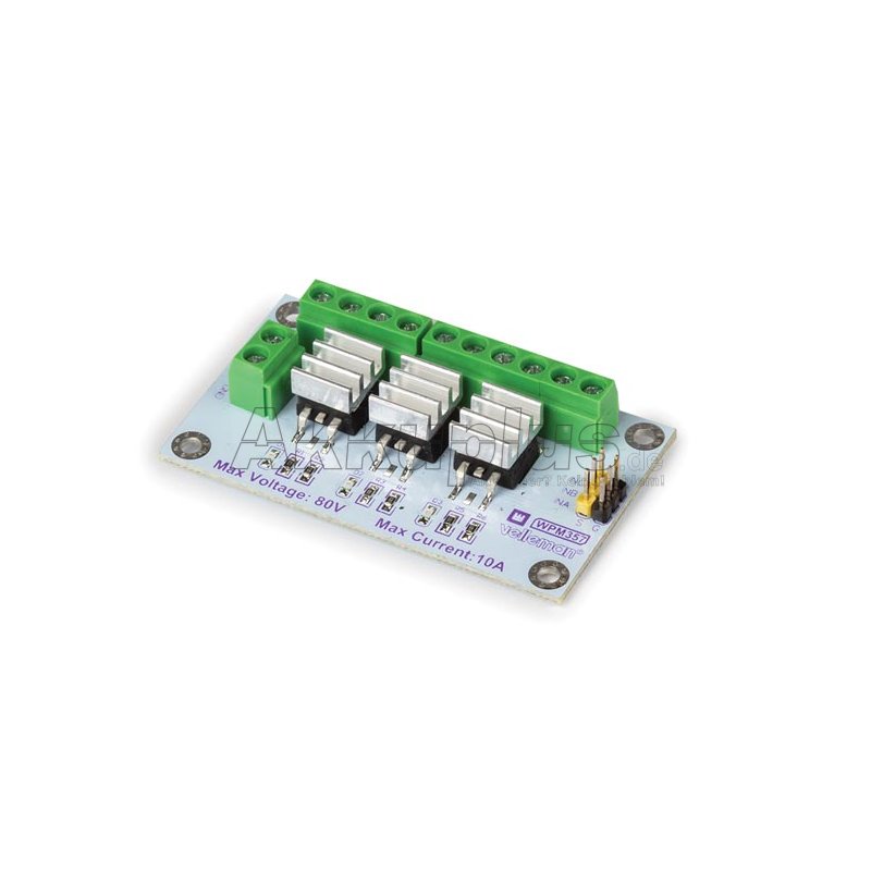 LEISTUNGS-MOSFET-MODUL (IRF540NS) - 3 KANÄLE