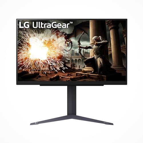 LG 27GS75Q-B Monitor PC 68,6 cm [27] 2560 x 1440 Pixel Quad HD Nero (IPS 27IN 2560 X 1440 1MS 16:09 - HDMI X2 DISPLAYPORT HEADPHONE) von LG Electronics