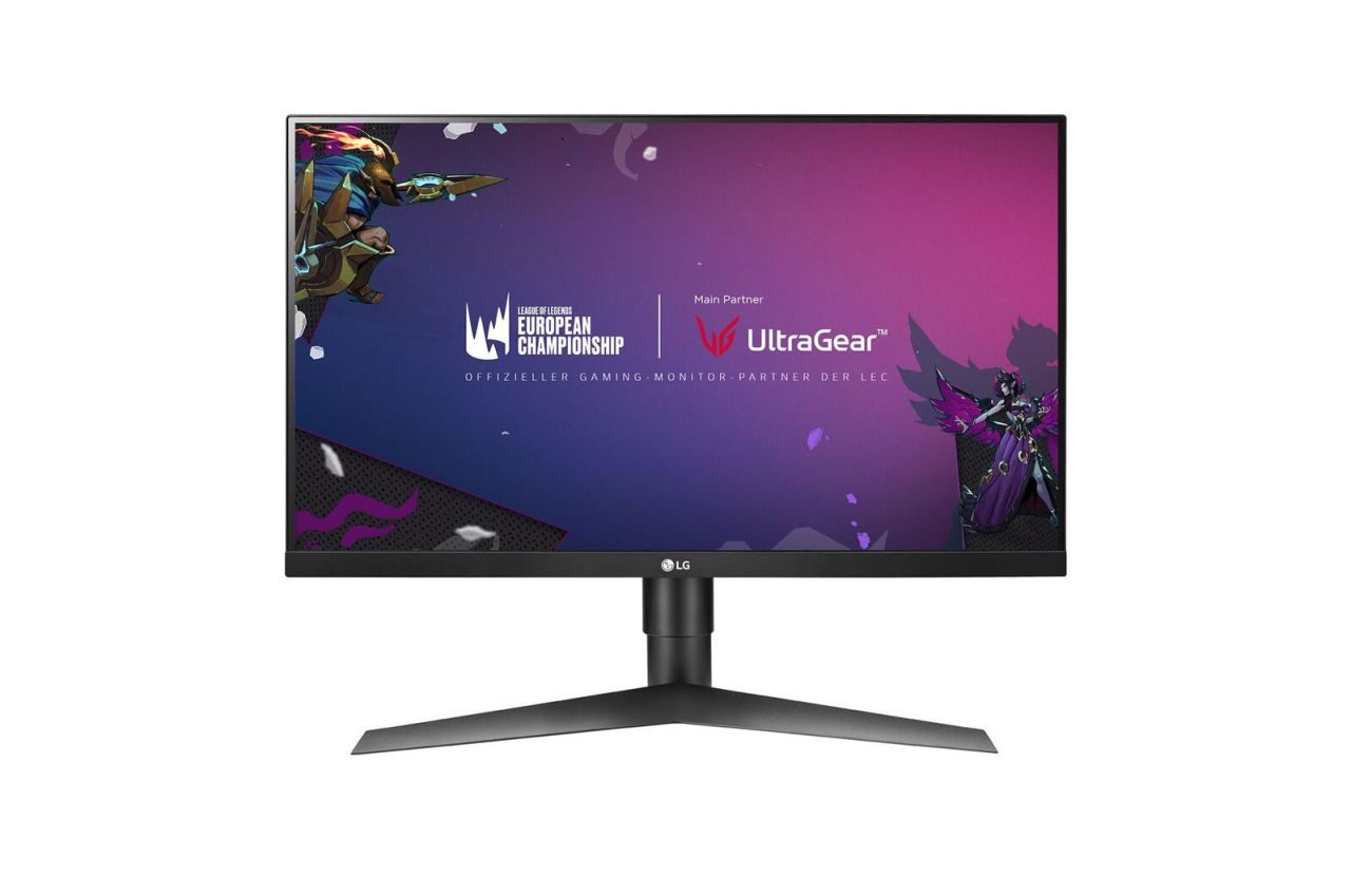 LG Gaming Monitor 27GL63T-B LED-Monitor 68,58 cm (27") mattschwarz/rot