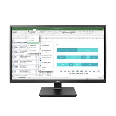 LG Monitor 24BK550Y-B LED-Display 60,45 cm (23,8") dunkelanthrazit