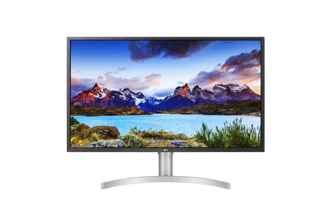 LG Monitor 32UL750-W UHD-LED-Monitor 80,01 cm (31,5") schwarz/weiß/silber