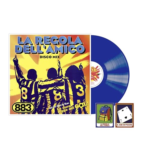 La Regola Dell'amico Vinyl Single Remix (Vinile 180gr. Blu + 2 Figurine) [Vinyl LP] von Unbranded