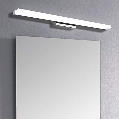 Längere LED-Spiegel-Licht 0.4M ~ 1.5M AC90-260V Moderne Wandleuchte Badleuchten Wasserdichte 110V 220V 240V, 40 cm 7W, warmes Weiß (2700-3500K)