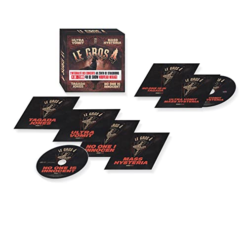 Le Gros 4 : Live au Zénith de Strasbourg - Coffret 4 CD + 2 DVD von Verycords