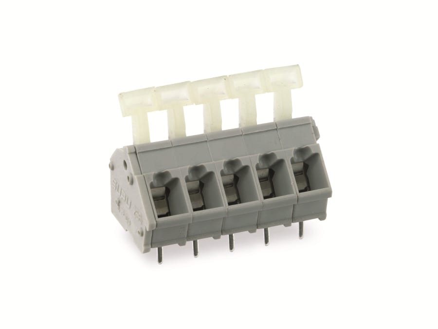 Leiterplattenklemme SUPU 256305, 5-polig, RM 5, 16 A/250 V Leiterplattenklemme SUPU 256305, 5-polig, RM 5, 16 A/250 V von Pollin Electronic GmbH