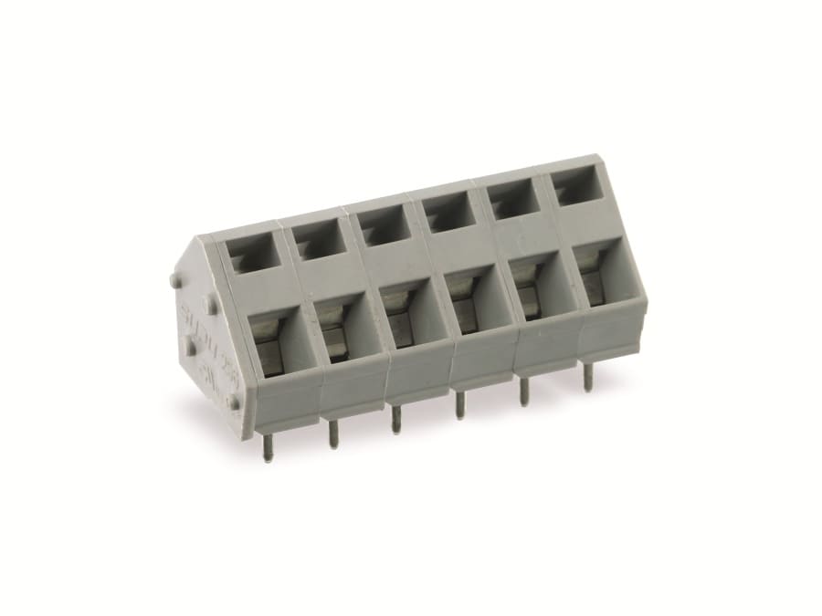 Leiterplattenklemme SUPU 256706, 6-polig, RM 5, 16 A/250 V Leiterplattenklemme SUPU 256706, 6-polig, RM 5, 16 A/250 V von Pollin Electronic GmbH