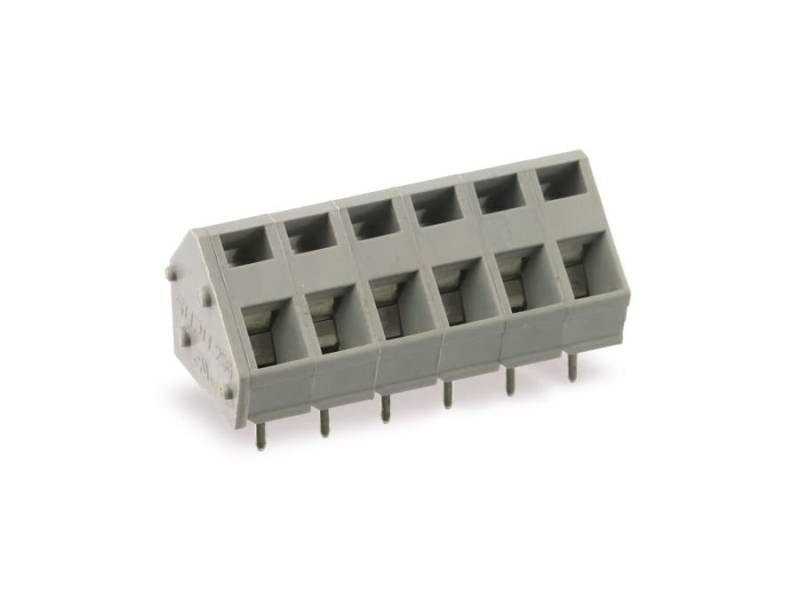 Leiterplattenklemme SUPU 256706, 6-polig, RM 5, 16 A/250 V von Pollin Electronic GmbH
