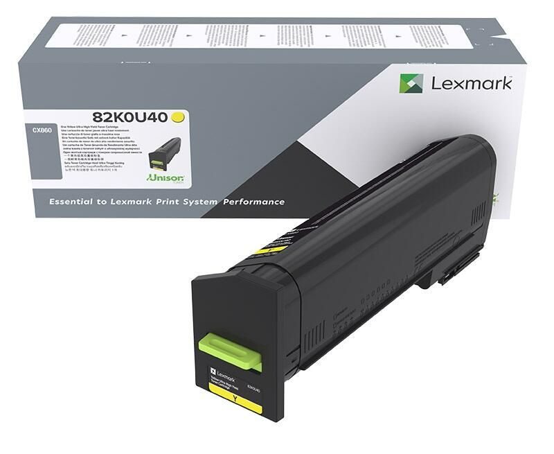 Lexmark Original Toner gelb 55.000 Seiten (82K0U40) für CX860de/dte/dtfe