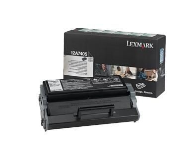 Lexmark Original Toner schwarz 6.000 Seiten (12A7405) für E321, E323/n