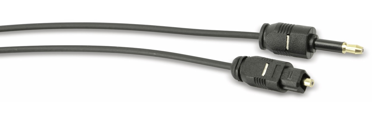 S-IMPULS Lichtleiter-Kabel, Toslink-Stecker/Opti-Stecker, 3 m von S-IMPULS