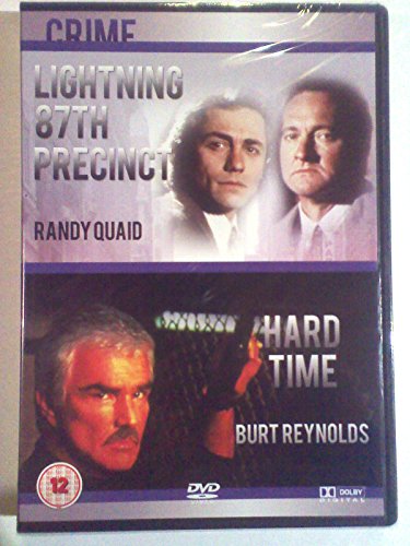 Lightning 87th Precinct + Hard Time - Burt reynolds,Randy Quaid - 2 Crime movies - DVD