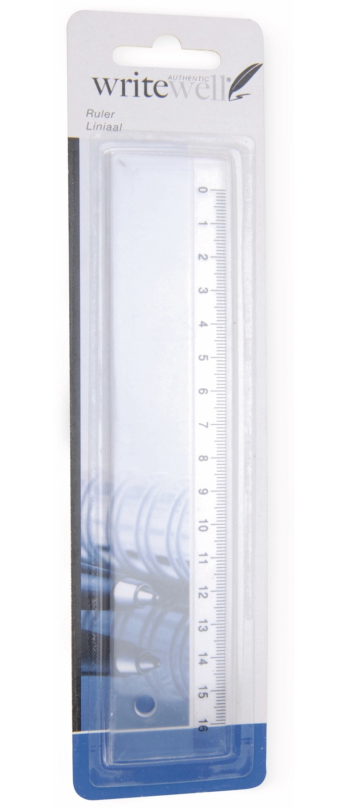 Lineal, 16 cm, transparent von FREE & EASY, Self Import Agencies
