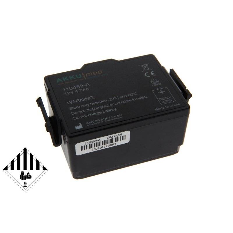 Lithiumbatterie passend für Philips Heartstart Forerunner 3/ FR3 Typ 989803150161 von AKKUmed