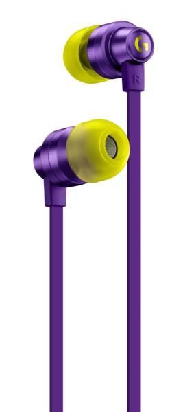 Logitech G333 Gaming Earbuds violett