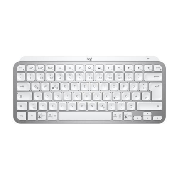 Logitech MX Keys Mini Tastatur (kabellos, grau)