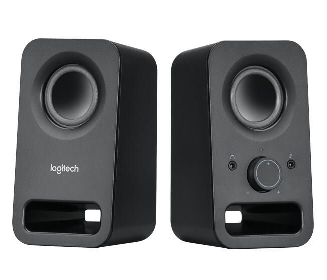 Logitech Z-150 kompakte Stereo-Lautsprecher, schwarz
