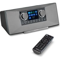 MEDION LIFE® P85333 Stereo Internetradio, 7,1 cm (2,8'') TFT-Farbdisplay, über 25.000 Internet-Radiosender & viele Podcasts empfangen, DAB+/UKW Radio, Wecker, WLAN, Bluetooth®, Amazon Music, Spotify®-Connect, 2 x 6 W RMS von MEDION