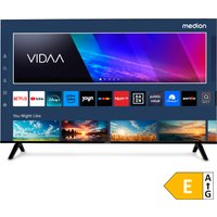 MEDION LIFE® X8502500 (MD 850200) Ultra HD LCD Smart-TV, 125,7 cm (50'') Ultra HD Display, HDR, PVR ready, NETFLIX, Prime Video, Disney+, DAZN, Paramount+ App, VIDAA App Store, Bluetooth®, HD Triple Tuner, CI+ Schnittstelle