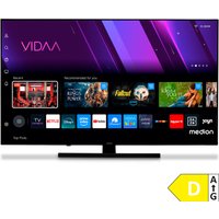 MEDION LIFE X8552504 (MD 855600) QLED Smart-TV, 138,8 cm (55'') Ultra HD Display, HDR, Dolby Vision®, MEMC, PVR ready, VIDAA App Store, NETFLIX, Disney+, Paramount+ & Amazon Prime Video App, Bluetooth®, DTS X, Dolby Atmos®, HD Triple Tuner von MEDION