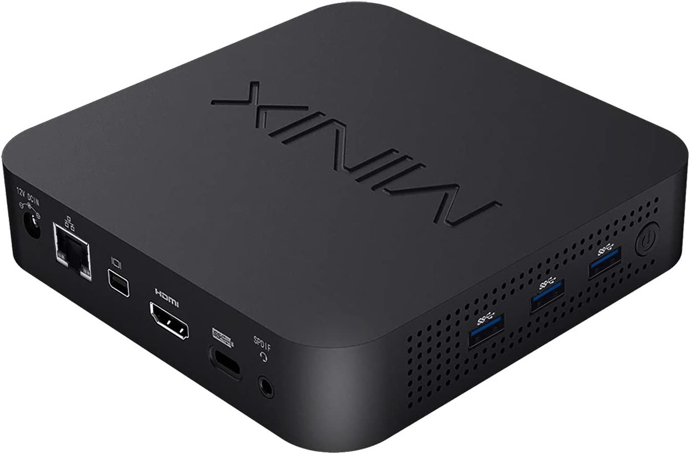 MINIX NEO J50C-4 Max / 240GB SSD, 8GB RAM, Intel Pentium Silver J5005 Mini PC, USB-C Port