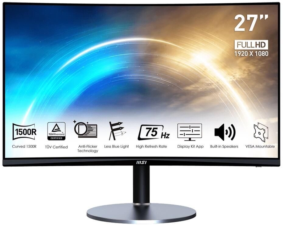 MSI PRO MP272CDE Curved Monitor 69 cm (27 Zoll)