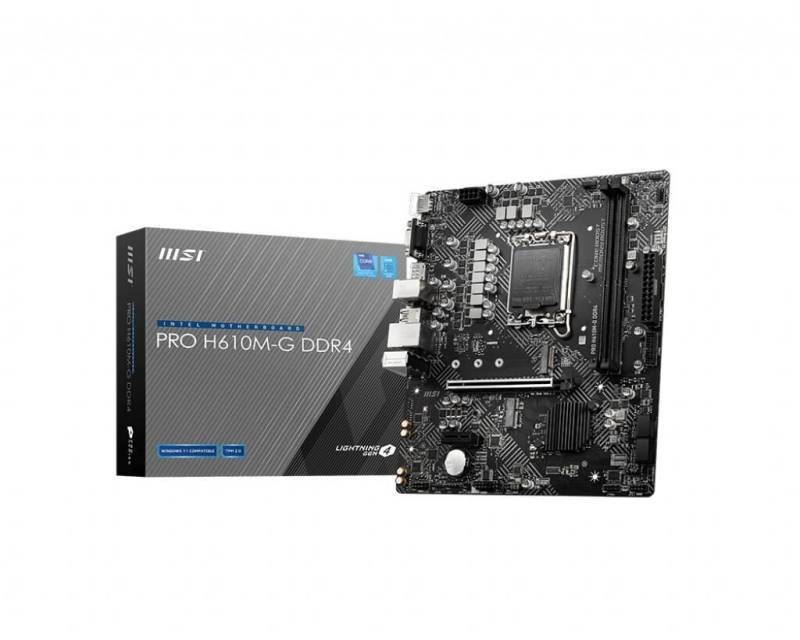 MSI Pro H610M-G DDR4