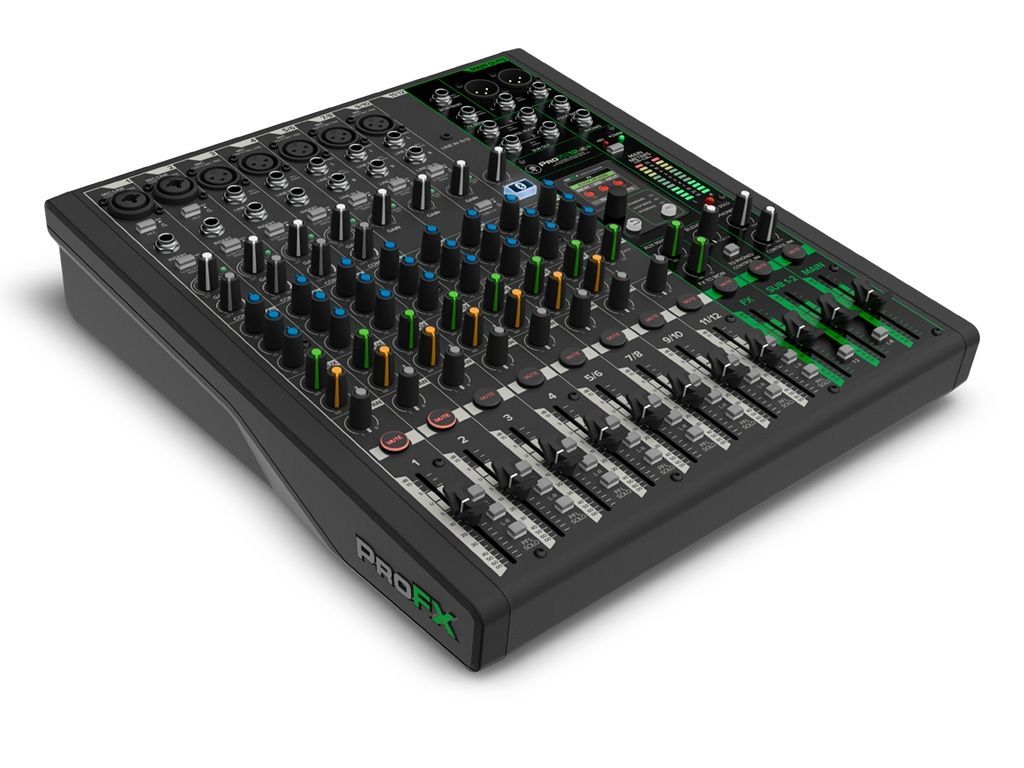 Mackie ProFX12v3+ Mischpult 12-Kanal Mixer mit Bluetooth