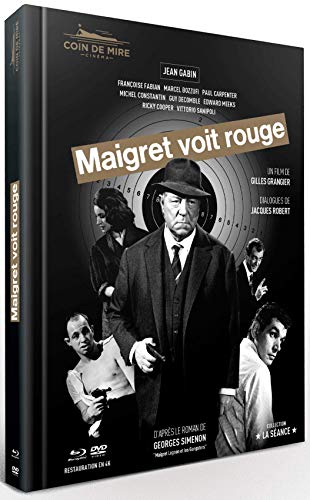 Maigret Voit Rouge [Edition Prestige Limitée Numérotée blu-ray + dvd + livret + photos + affiche]