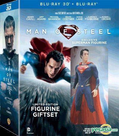 Man of Steel (2013) Limited Edition Figurine Giftset - 3D +2D Blu-ray (Hong Kong Version) von AantnaSR