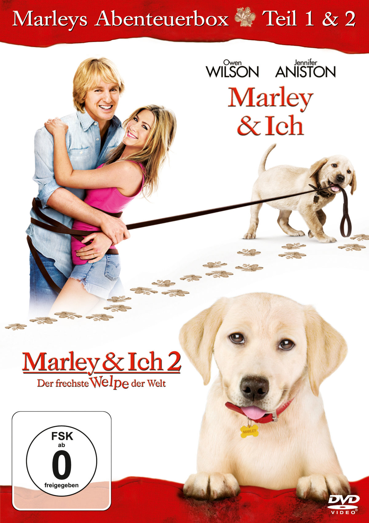 Marley & Ich / Marley & Ich 2 - Der frechste Welpe der Welt (2 Discs)