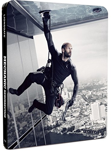 Mechanic Resurrection Steelbook Blu-ray (ohne deutschen Ton) Zavvi exklusiv, Uncut, Region B, Blu-ray + UV-Copy